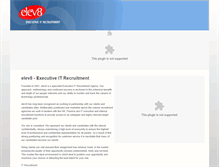 Tablet Screenshot of elev8.com.au